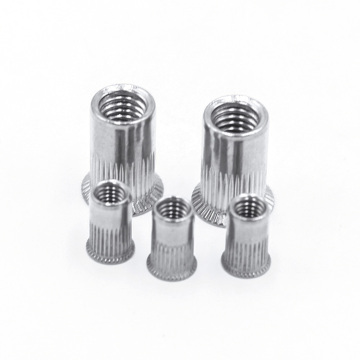 M4-M12 Stainless Steel Flat Head Threaded Pull Rivet Nuts