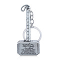 Αρχαία χρυσό or Thor Hammer Opener Keychain με λέξεις