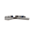 Luxury Sectional Couch L-Shape Leather Sofa