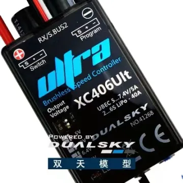 High End Brushless ESC: The Dualsky XC406ULT X Controller from the Ultra Series