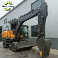 18 Ton Hydraulic Wheel Excavator For Mining
