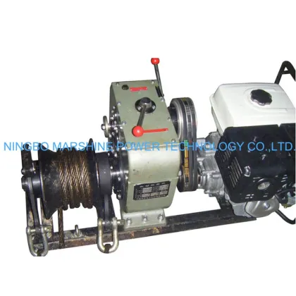 5T Diesel Engine Power Cable Winch