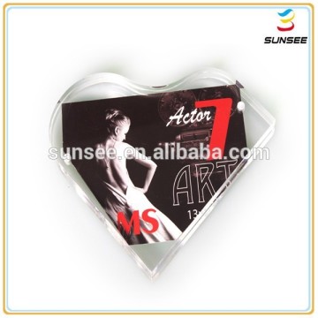 3mm thickness 100% new material factory best price flat surface acrylic Large size digital photo frame
