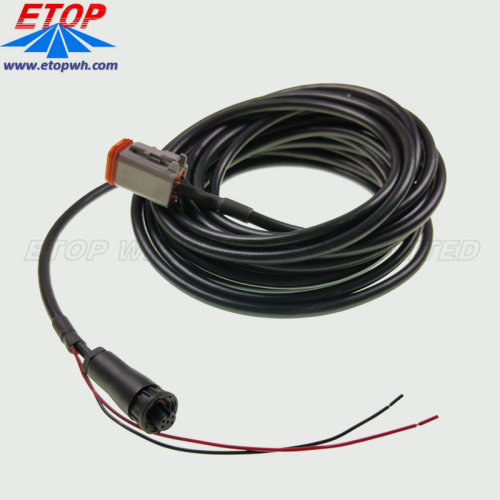 waterproofing lighting detector cable assembly