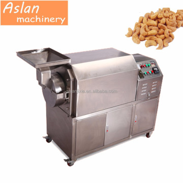 Electric or Gas Cashew Nuts Roaster Machine