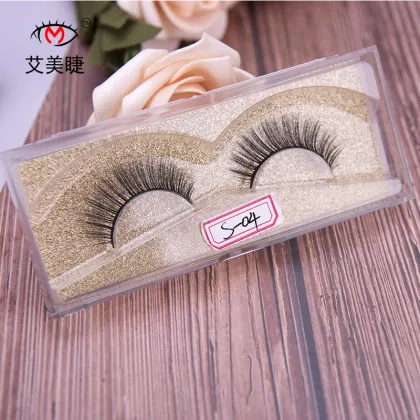 Private Label Strip Lash Synthetic False  eyelashes