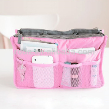 2015 Fashion Style 600D Fabric Foldable Printed Travel Cosmetic Bag