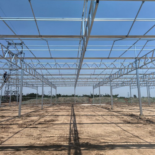 glass greenhouse