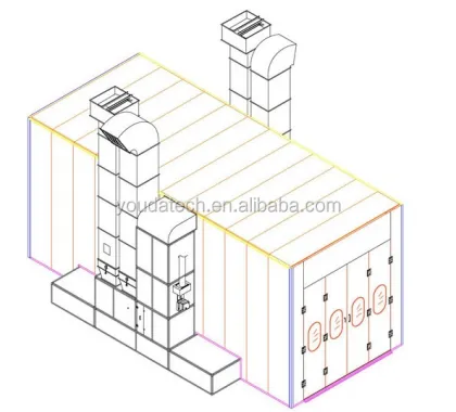 Industrial Paint Booths for Trucks