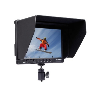 7'' Slim Design Ultra HD IPS 1280x800 On-Camera LCD HDMI Studio Video Monitor with F970 Plate
