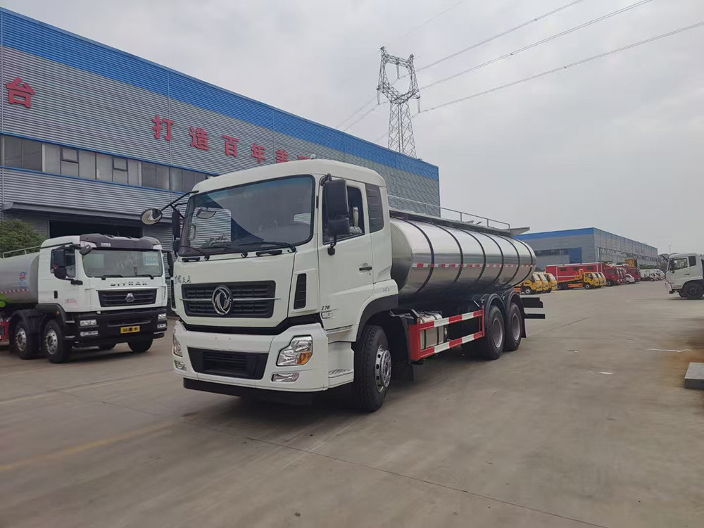 Dongfeng 20000liters tanker for milk transportation truck