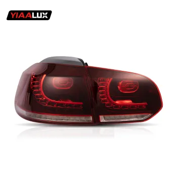 LED Tail Lamp Dynamic Signal Rear Stop Brake Reverse Light for VW Golf 6 MK6 2008-2013