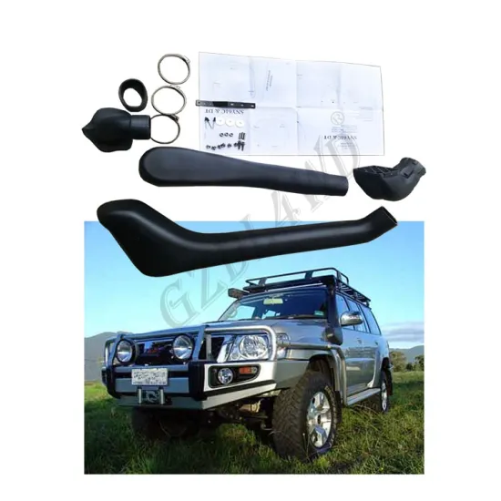 GDZL4WD Car Snorkel Fit for GU Patrol Wagon Y61 Snorkel Patrol 1997-2004-2013