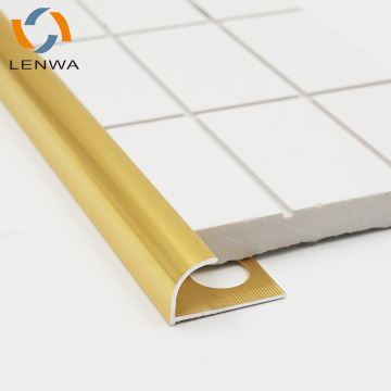 Foshan Jiecheng Lenwa Aluminium Round Edge Tile Trim Corner Protection