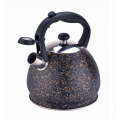 3L stainless steel whistling kettle with belly shape