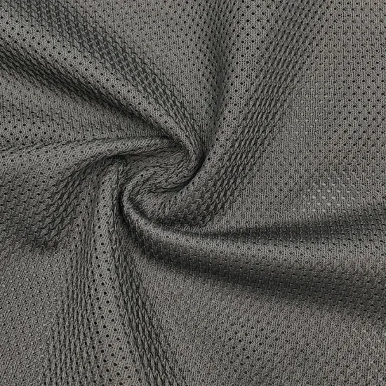 Pure Polyester Elasticity Solid Color Mesh Textile