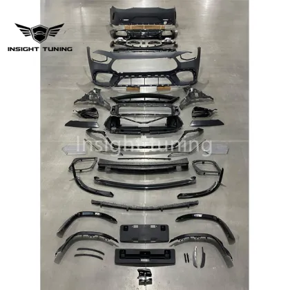 2019-2021 Mercedes-Benz AMG GT Car Bumper Body Kit Upgrade: Facelift and GT 63s Design