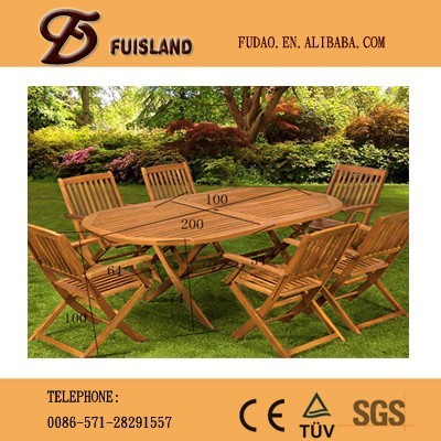 pine wood wooden garden table and chairs