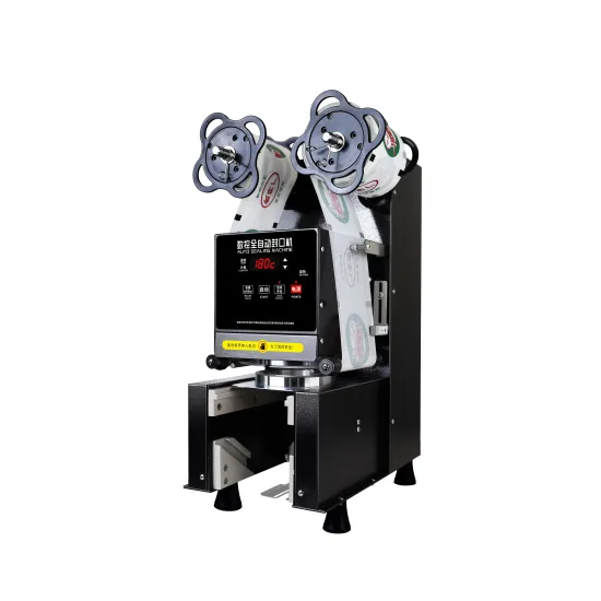 Automatic Table-Type Cup Sealer Machine for 90/95/98mm Cups: Ideal Solution for Efficient Bubble Tea Shop Operations