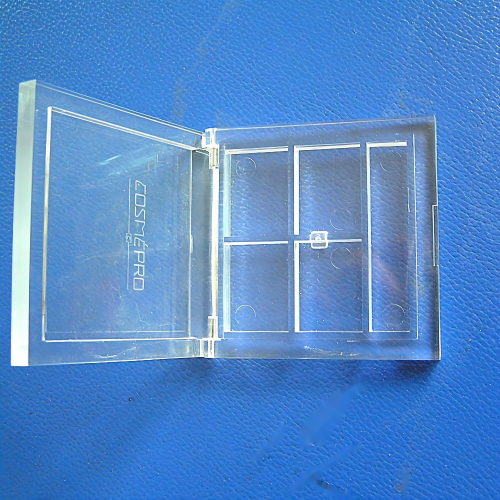 PC透明射出成形部品の処理