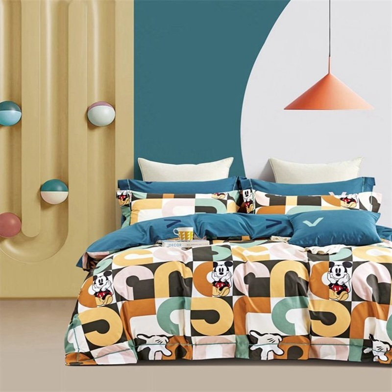 Cotton Luxury Bedsheet Sets and Egyptian Cotton Bed Linen for Home and Hotel