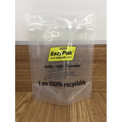 Ziplock Stand Up Recycling Candy Wrapper Food Bag