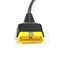 Cavo di prolunga diagnostico OBDII da 16 pin maschio a maschio, connettore giallo da 1020 mm