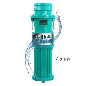 7.5KW High-Quality Multistage Deep Well Oil-Immersed Submersible Pump for Agricultural Irrigation