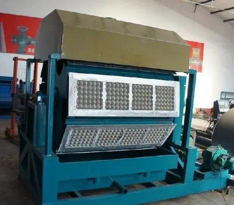 High Capacity Recycled Paper Egg Tray Making Machine With 0.2 - 1.5 Mm