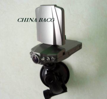 Odm Wireless Color Screen 180 Degrees Rotating Hd720p Car Dvr Support Sd / Mmc Cards H186c