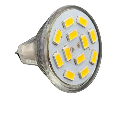 SMD2835 LED Spotlight, DC/AC 12V, 180 Degree View Angle, Diameter 35mm