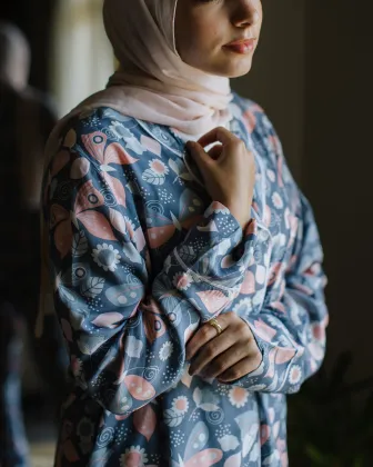 Custom OEM Printed Pajamas for Muslim Women