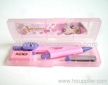 Pink Case Drawing Compasses 