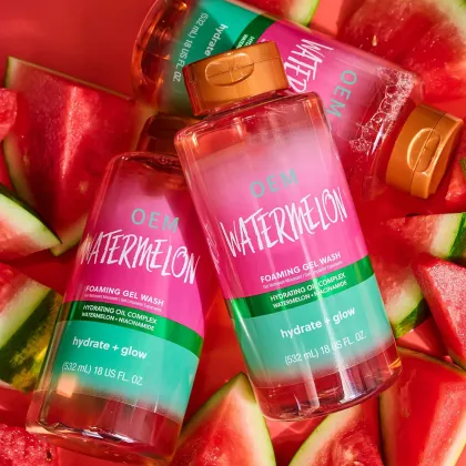 Summer Watermelon Moisturizing Shower Gel for Body Care