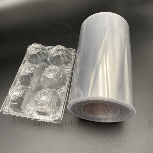 Blister thermoforming PET transparent sheet