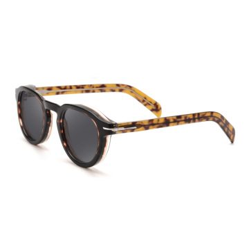 Fashion Retro Acetate Sunglasses