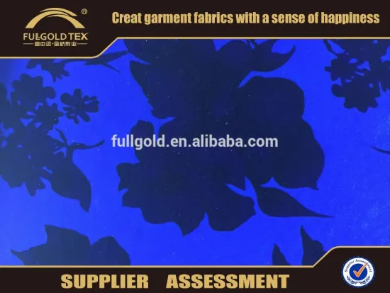 2016 new polyester micro velvet fabric printed dye fabric in keqiao fullgold