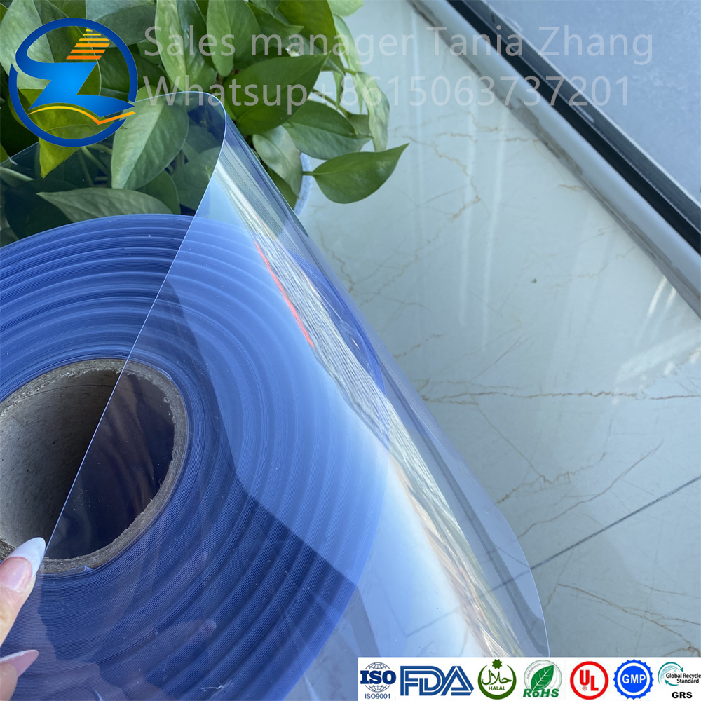 400mic Transparent Pvc Film For Drug Packaging 1 Jpg