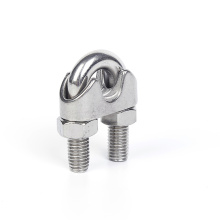 304 Heavy Duty Wire Rope Cable Clamp Stainless steel 304 316 wire rope clamp Manufactory