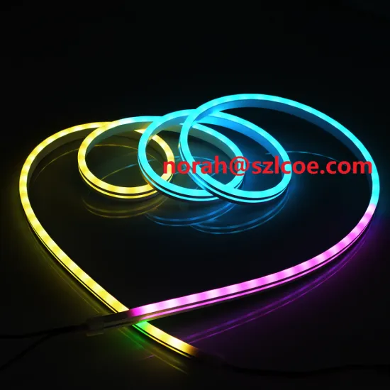 New Product LC8812B/SK6812 Light Rgb Neon Flex 6X13mm 60leds rgb 5v multi color changed waterproof neon led strip