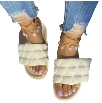 magic sticker slides slippers women beach indoor sandals