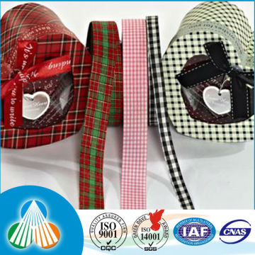 tartan Christmas plaid ribbon