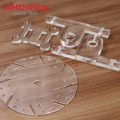 Personalizar piezas de PMMA Part CNC acrílico transparente