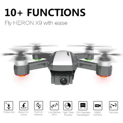JJRC X9 Heron GPS 5G WiFi FPV with 1080P Camera Optical Flow Positioning RC Drone Quadcopter JJRC Heron