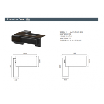 Mobilier de bureau au design moderne et créatif de haute qualité