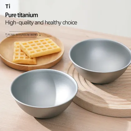 Pure Titanium Rice Bowl