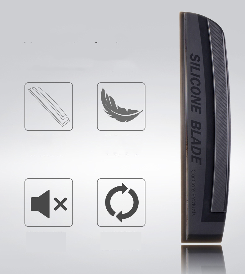 Silicon Car Wash Water Blade For Customized Glass Cleaning, High ...