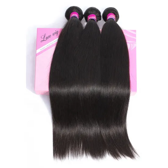 10A Grade Unprocessed Virgin Cuticle Aligned Straight Human Hair Mink Brazilian Virgin Hair Bundles 1 pieces