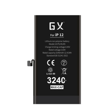 GX az Apple 12 -hez, nagy kapacitású akkumulátorral