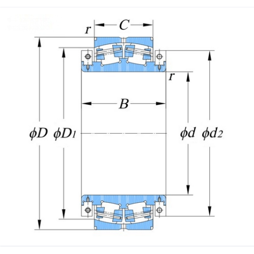 部分D型调心滚子轴承